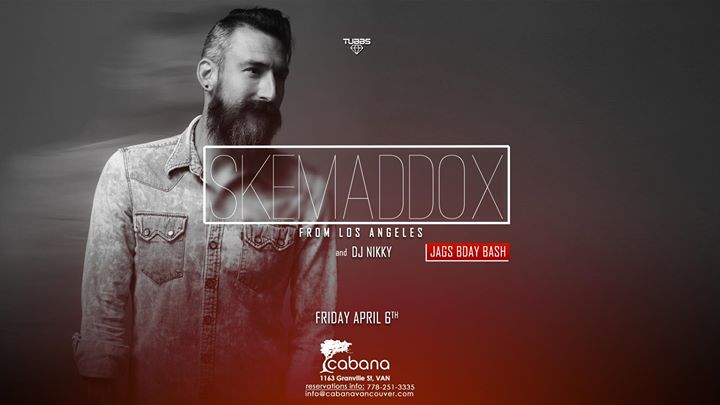 You are currently viewing Cabana Fridays: Jags BDAY Party with special guest DJ Skemaddox